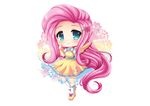  anthropomorphism chibi felicia-val fluttershy my_little_pony my_little_pony:_friendship_is_magic 