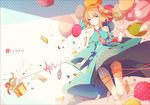  barefoot blonde_hair kagamine_rin kinoko_hime ribbons tie vocaloid 