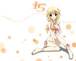  bikini blonde_hair charlotte_dunois drink horii_kumi infinite_stratos swimsuit white 