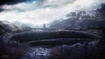  blue car clouds industrial landscape military original realistic scenic sky yu-kun 