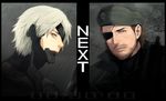  bad_deviantart_id bad_id beard big_boss cyborg eyepatch facial_hair gobeur male_focus metal_gear_(series) metal_gear_solid multiple_boys raiden 