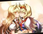  2girls alice_margatroid animal_ears blonde_hair eredhen kirisame_marisa long_hair orange_eyes short_hair touhou 