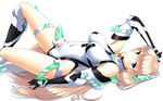  angela_balzac blonde_hair blue_eyes bodysuit expelled_from_paradise long_hair skintight twinpon white 