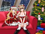  amagi_brilliant_park christmas latifah_fleuranza sento_isuzu thighhighs 