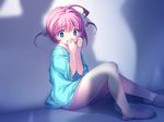  alice_soft blue_eyes busou_shoujotai_blade☆briders game_cg himetsugi_sayoko min-naraken pink_hair 