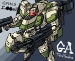  armored_core armored_core:_for_answer fanart from_software gun handgun mecha missile_launcher pistol rifle rocket_launcher weapon 