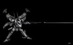  armored_core armored_core:_for_answer from_software gun line_ark missile_launcher rifle rocket_launcher weapon white_glint 