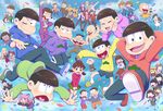  6+girls aida_(osomatsu-san) animal animal_ears bad_id bad_pixiv_id bald barista blonde_hair blue_sky bow bowl_cut bowtie braid brothers brown_hair buck_teeth cat cat_ears cat_paws cat_tail chibimi chibita choroko_(osomatsu-san) coffee confetti couple crossed_arms day dayoon dekapan dobusu_(osomatsu-san) dual_persona earmuffs esper_nyanko everyone f6 facial_hair fat flower flower_fairy_(osomatsu-kun) formal ganguro genderswap genderswap_(mtf) glasses glasses_boy_(osomatsu-san) gloves ground_vehicle hair_flower hair_ornament hair_ribbon hands_in_pocket hashimoto_nyaa hatabou head_flag heart heart_in_mouth high_ponytail highres hijirisawa_shonosuke hood hoodie ichiko_(osomatsu-san) index_finger_raised iyami iyayo juushiko_(osomatsu-san) juushimatsu's_girlfriend karako_(osomatsu-san) long_hair matsuno_choromatsu matsuno_ichimatsu matsuno_juushimatsu matsuno_karamatsu matsuno_matsuyo matsuno_matsuzou matsuno_osomatsu matsuno_todomatsu messy_hair money mori_girl multiple_boys multiple_girls mustache office_lady official_style osoko_(osomatsu-san) osomatsu-kun osomatsu-san overalls pants paw_gloves paws ribbon riko_(sorube) sachiko_(osomatsu-san) salaryman sanematsu_(osomatsu-san) scarf school_uniform sextuplets sheeeh! shirtless short-haired_girl_(osomatsu-san) shorts siblings skirt sky sleeves_past_wrists sports_bra striped striped_pants suit tail tan todoko_(osomatsu-san) triangle_mouth tricycle twintails yowai_totoko 