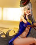  1girl dungeon_and_fighter mage_(dungeon_and_fighter) paricheery white_hair 