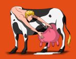  bovid bovine bovine_taur breast_milking bucentaur cattle cattle_taur centaur cuntboy equine equine_taur hair hooves intersex lactating male mammal milk nude pan-demonium simple_background solo taur teats udders 