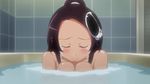  animated animated_gif bathtub black_hair blush choker collar crying elsea_de_lute_irma elysia_de_lute_ima kami_nomi_zo_shiru_sekai open_mouth purple_eyes tears 