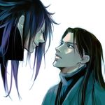  2boys multiple_boys naruto senju_hashirama simple_background uchiha_madara yaoi 