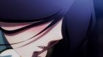  1girl albedo animated animated_gif black_hair blush breasts demon_girl hips horns large_breasts long_hair open_mouth overlord overlord_(maruyama) saliva screencap solo sweat thighs wings 