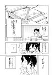  bow collarbone comic food greyscale hair_bow hair_ribbon hood hooded_sweater indoors kurage_modoki looking_to_the_side love_live! love_live!_school_idol_project machinery monochrome profile ribbon sandwich sandwich_maker short_hair short_sleeves smile speech_bubble steam sweater table talking translated twintails upper_body yazawa_nico 