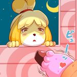  animal_crossing dog doubutsu_no_mori furry grape_jelly_(artist) night peeking sex shizue_(animal_crossing) shizue_(doubutsu_no_mori) short_hair text window yellow_eyes 