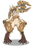  breasts buti-yu diablos monster_girl monster_hunter personification 