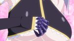  1girl animated animated_gif areola areolae bouncing_breasts breasts female huge_breasts lift monster_girl monster_musume_no_iru_nichijou nipples rachnera_arachnera solo 