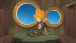  1girl animated animated_gif elely_(wakfu) iop orange_hair stuffed_toy wakfu 