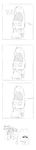  1boy 1other 4koma androgynous asriel_dreemurr caribun comic couple english frisk_(undertale) greyscale hand_on_own_stomach highres hood hoodie horns hug jitome laughing long_image md5_mismatch monochrome monster_boy older reverse_translation shaded_face shirt simple_background snort spoilers standing stitched striped striped_shirt tall_image third-party_edit undertale what_if white_background 