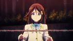  animated animated_gif falling izumi_reina limbo long_hair multiple_girls musaigen_no_phantom_world rope school_uniform thighhighs 