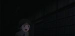  2girls animated animated_gif blood corpse_party multiple_girls running scared school_uniform scissors screaming stabbing tsuji_tokiko violence weapon 