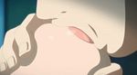  animated animated_gif breast_sucking breasts iinari!_saimin_kanojo large_breasts nipples saliva 