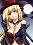  alternate_costume bare_shoulders blonde_hair breasts bustier cape cleavage corset dark_magician_girl duel_monster elbow_gloves gloves green_eyes hat hat_tip large_breasts lingerie long_hair outstretched_arm outstretched_hand reaching rugu solo underwear witch_hat yuu-gi-ou yuu-gi-ou_duel_monsters 