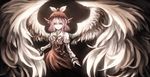  animal_ears bad_id bad_pixiv_id bangs banned_artist fingernails hat large_wings long_fingernails mystia_lorelei paseri pink_eyes pink_hair short_hair smile solo standing touhou wings 