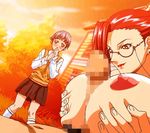  animated animated_gif censored cum ejaculation erogos kusanagi_chisato love_fetish paizuri sasamiya_kaoru 