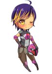  chibi helmet multicolored_hair sabine_wren star_wars star_wars:_rebels 