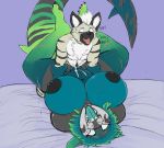  2019 ahegao anthro arm_grab bed bedding big_breasts black_fur black_scales blake_(hyunidae) blue_hair blue_scales breasts claws cum cum_in_pussy cum_inside cum_splatter curvaceous digital_media_(artwork) duo felicia_lake female fish front_view fur green_hair green_scales grey_scales hair happy happy_sex hindpaw hladilnik huge_breasts hyaenid interspecies larger_female leg_wrap legs_up looking_pleasured lying male male/female mammal marine missionary_position multicolored_fur multicolored_hair multicolored_scales nude on_back open_mouth orgasm pawpads paws penetration plantigrade scales sex shark size_difference smaller_male sound_effects spread_legs spreading striped_fur stripes tan_fur teeth toe_claws toes tongue tongue_out two_tone_hair white_fur yellow_pawpads 