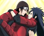  2boys multiple_boys naruto senju_hashirama tagme uchiha_madara yaoi 