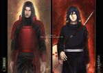  2boys multiple_boys naruto senju_hashirama tagme uchiha_madara yaoi 