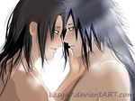  2boys multiple_boys naruto senju_hashirama simple_background tagme uchiha_madara 