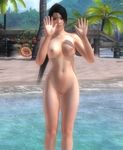  1girl 3d breasts dead_or_alive dead_or_alive_5 momiji_(ninja_gaiden) nipples nude outdoors pussy solo tagme uncensored 