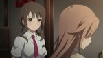  2girls animated animated_gif miyamoto_konatsu multiple_girls okita_sawa spanked spanking tagme tari_tari 