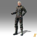  armor belt boots facial_hair fingerless_gloves frye gloves goatee grey_eyes huge_filesize nintendo official_art scar short_hair solo white_hair xenoblade_chronicles_x 