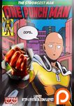  bald boots cape censored comic copyright_name english fake_censor fourth_wall gloves ladygt93 male_focus oldschool one-punch_man patreon_logo patreon_username saitama_(one-punch_man) signature sweatdrop watermark web_address 