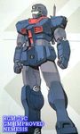  gm_(mobile_suit) gm_kai gundam gundam_we&#039;re_federation_hooligans!! gundam_we're_federation_hooligans!! lowres mecha no_humans 