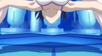  agent_aika aika_r-16 animated animated_gif ass blue_hair clone minamino_karen panties pantyshot underwear 