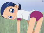  blue_hair buruma child gym_uniform hatomugisan ojamajo_doremi senoo_aiko 