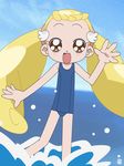  blonde_hair child hatomugisan makihatayama_hana ojamajo_doremi swimsuit 