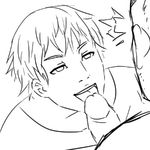  artist_self-insert commentary fellatio greyscale lowres male_focus mike_inel monochrome multiple_boys oral original penis surprised uncensored yaoi 