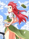  bad_id bad_pixiv_id blue_eyes braid hong_meiling long_hair lozelia red_hair solo touhou 