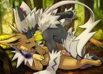  eeveelution fan_character female feral haychel jolteon male male/female nintendo pok&eacute;mon pok&eacute;mon_(species) sex vaera_the_jolteon video_games zeraora 