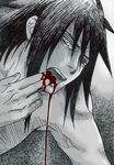  blood long_hair naruto red_eyes sharingan uchiha_madara 