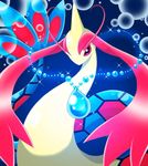  bubble maiko_(moko) milotic necklace pokemon pokemon_rse sparkle water 