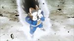  1boy angry animated animated_gif black_hair dragon_ball dragon_ball_super solo vegeta 