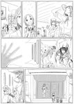  amagi_(kantai_collection) bench birii bottle breasts chiyoda_(kantai_collection) comic fan flower greyscale hair_flower hair_ornament hair_ribbon hairband headband i-19_(kantai_collection) i-58_(kantai_collection) i-8_(kantai_collection) isuzu_(kantai_collection) japanese_clothes kaga_(kantai_collection) kantai_collection kimono large_breasts long_hair low_twintails money_gesture monochrome multiple_girls nagato_(kantai_collection) natori_(kantai_collection) neckerchief noren open_mouth ponytail poster_(object) ribbon sakawa_(kantai_collection) saliva sazanami_(kantai_collection) school_uniform serafuku shadow shelf short_hair sky sleeves_rolled_up smile suzukaze_(kantai_collection) sweat sweatdrop swimsuit swimsuit_under_clothes taihou_(kantai_collection) twintails wallet yahagi_(kantai_collection) 