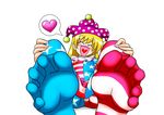  clownpiece feet madou no_shoes spread_toes tagme toes 